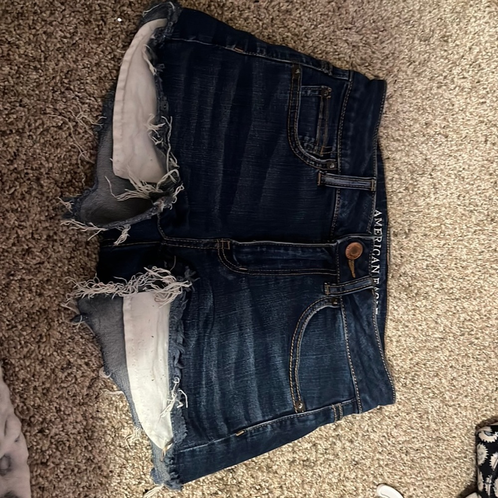 American Eagle Hi- Rise Shortie Shorts